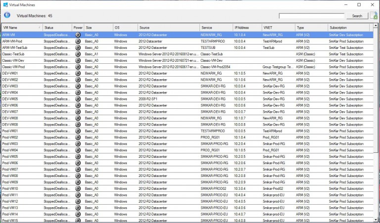 Windows 10 Azure VM Scheduler full