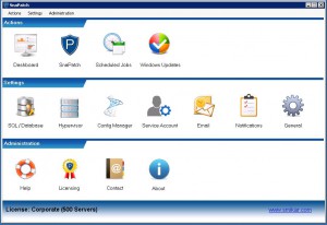 SnaPatch Patch Management Software Main Window