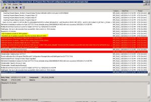 SCCM Rule Engine Log