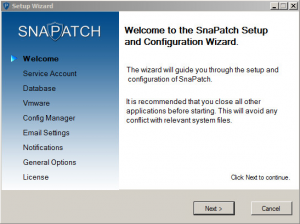 SnaPatch Configuration