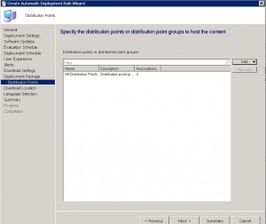 SCCM System Centre Endpoint Protection