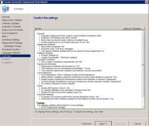 SCCM SCEP Antivirus updates