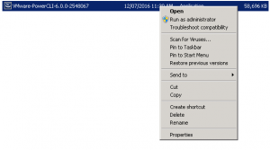 PowerCLI Setup