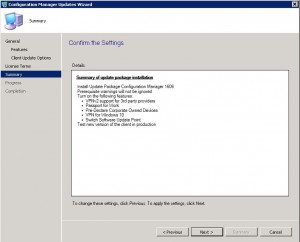 SCCM 1606 Install 5.