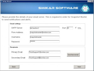 Snapshot Master Configuration 6