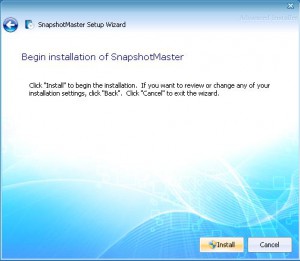 Snapshot Master Install 3