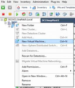 VMWare Template Creation