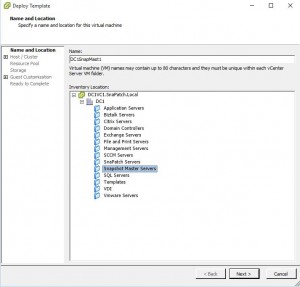 New Vmware Customisation Deployment