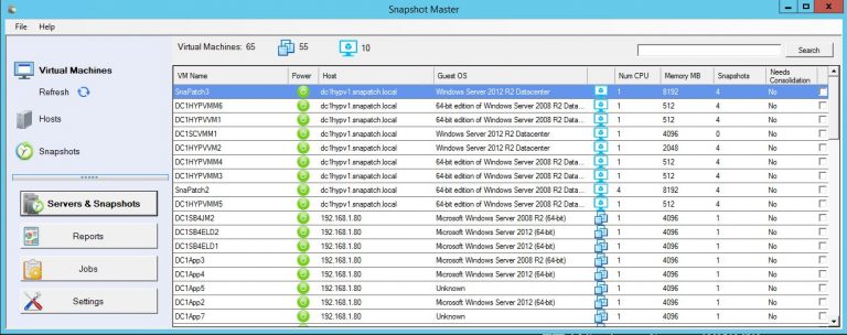 Schedule VMware SnapShot