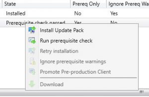 SCCM KB4500571 Install Update Pack