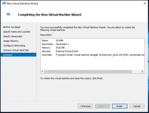 SCVVM 2019 Install Guide Step 16