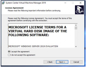 scvmm install license agreement