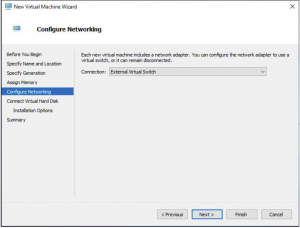 scvmm install networking