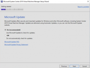 scvmm microsoft update