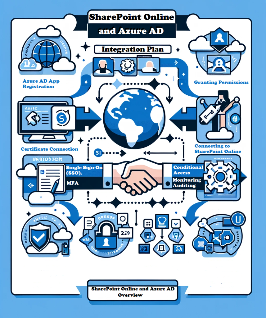 SharePoint Online and Azure AD Infographic