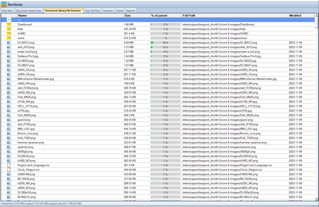 SharePoint Storage Explorer File Browser