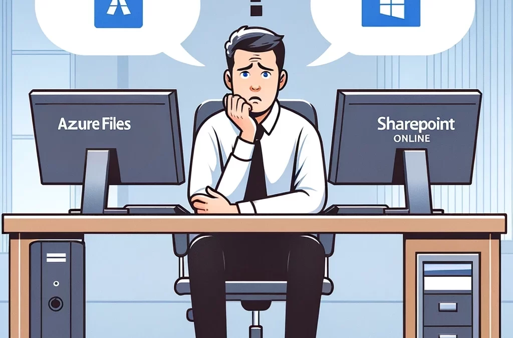 Azure Files vs SharePoint Online
