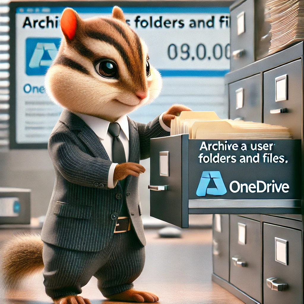 CHIPMUNK Automated OneDrive Archiving